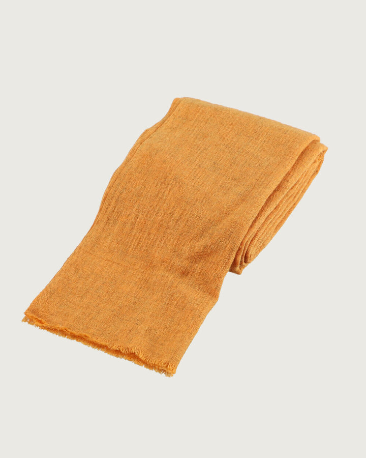 BUFANDA MUSTARD WOOL/CASHMERE