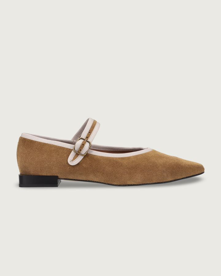 BALLERINA JANE BEIGE TAUPE