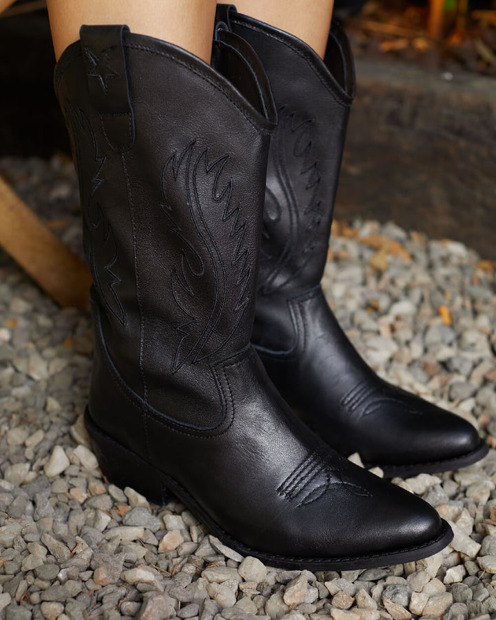 BOTA WESTERN BLACK BLACK