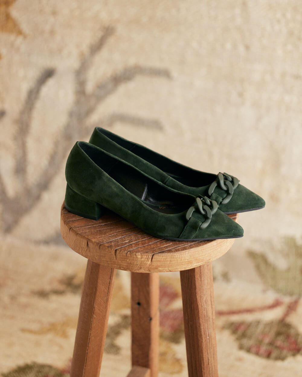 ZAPATO MONDRIAN VERDE BOSQUE