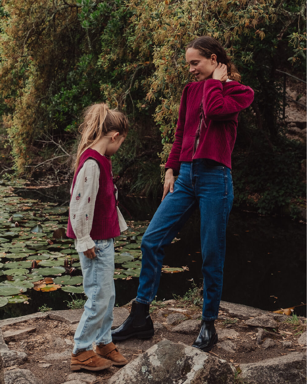 CHAQUETA BONNIE FUCSIA PETITE 100% VELVET