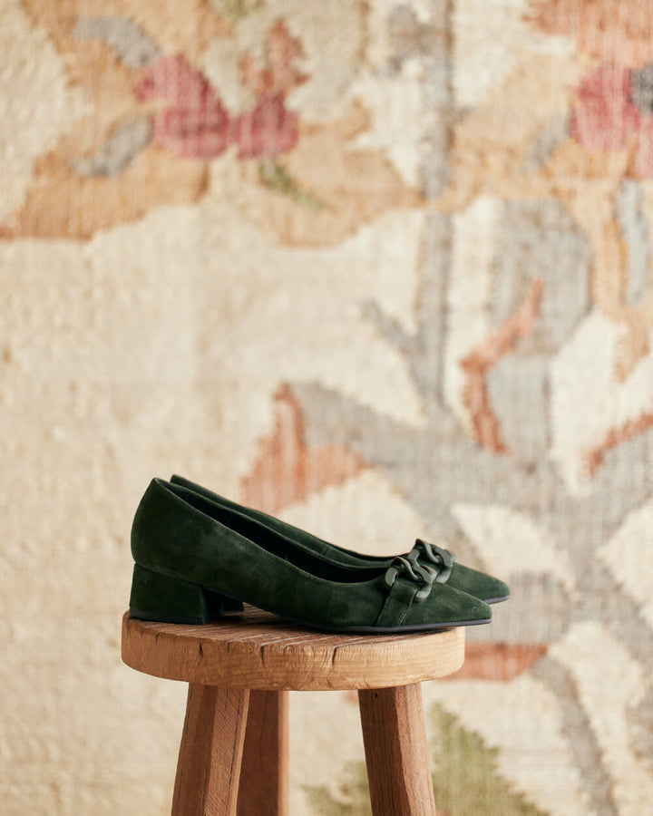 ZAPATO MONDRIAN VERDE BOSQUE