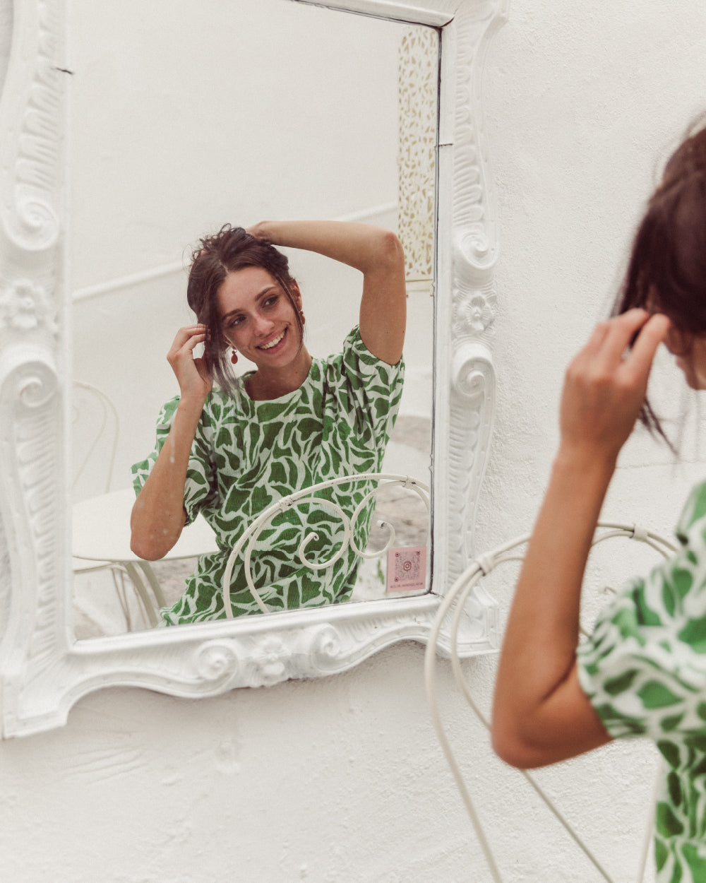 VESTIDO VELA PRINT GREEN