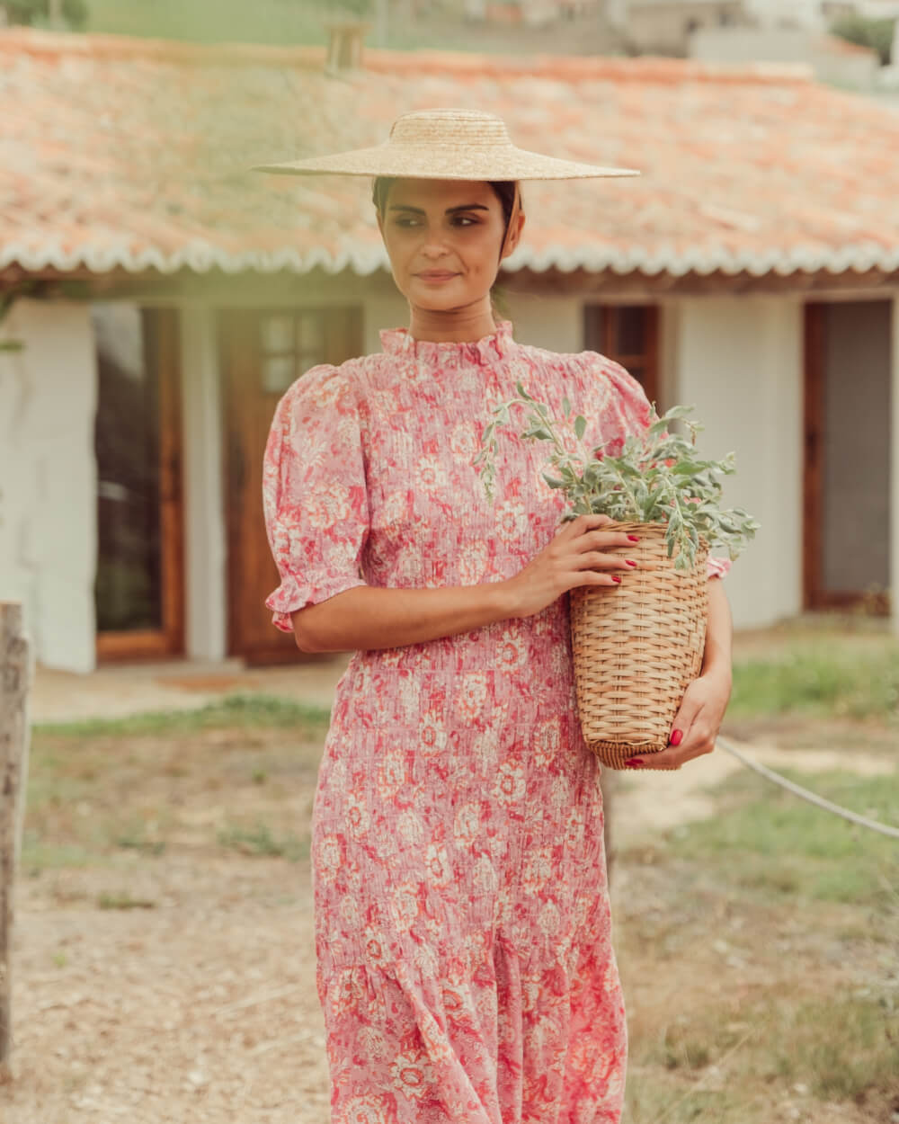 VESTIDO HORTENSIA ROSA