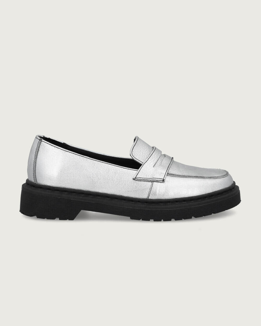 MOCASÍN GEORGETTE PLATA