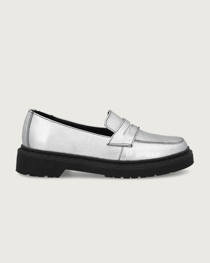 MOCASÍN GEORGETTE PLATA