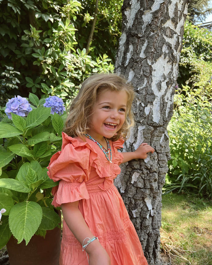 VESTIDO AMELIE CORAL PETITE